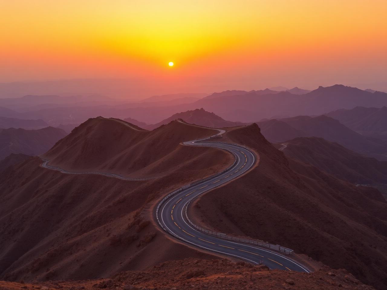 الطريق الجبلي
