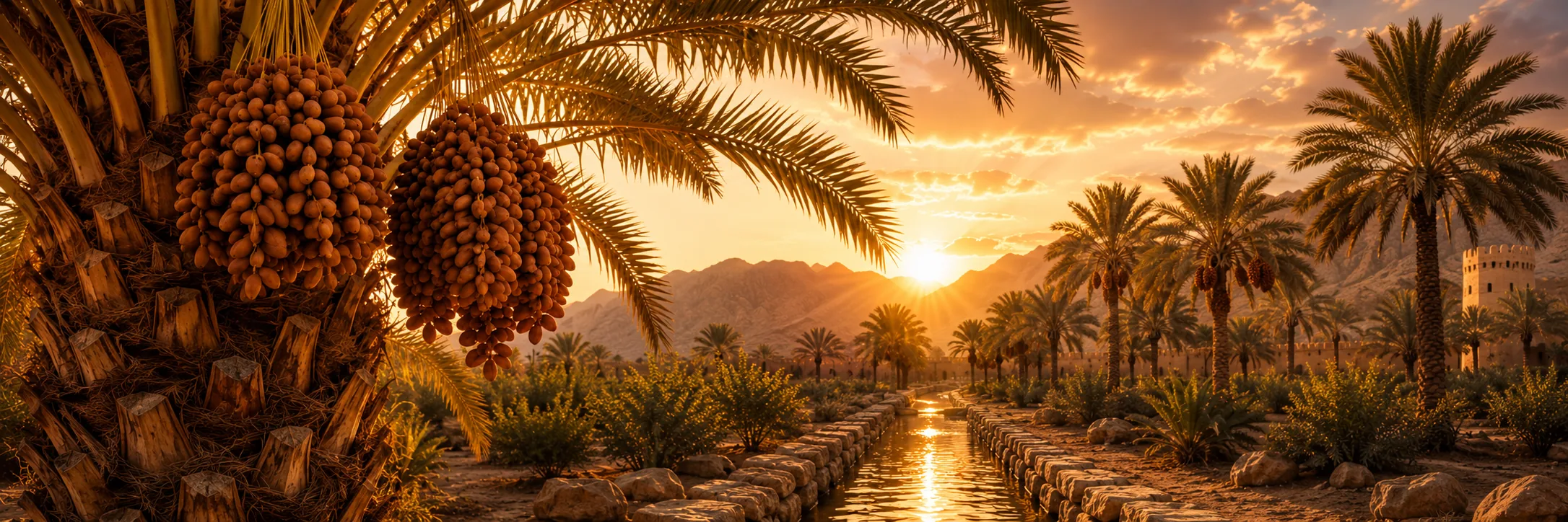 النخلة وثمرة التمر - مركز رواد العلم