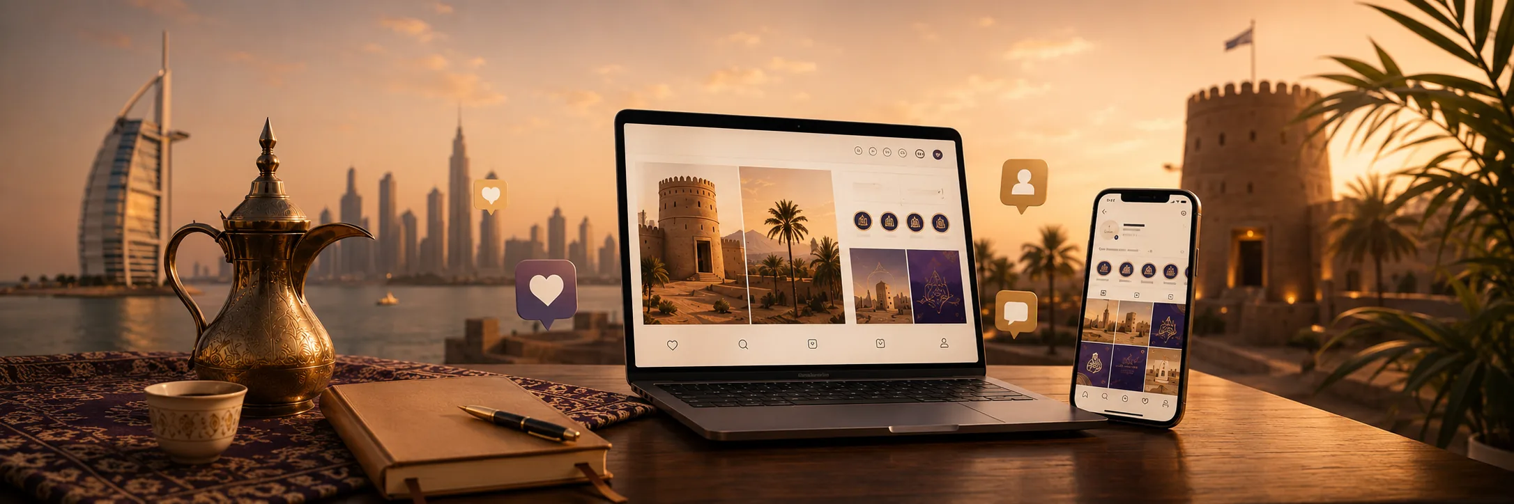 التسويق الرقمي والهوية الإماراتية - مركز رواد العلم