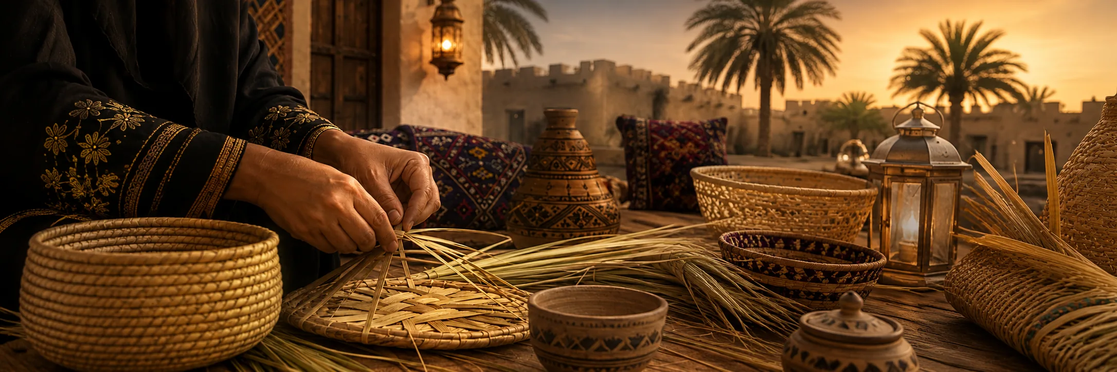 الحرف اليدوية الإماراتية - مركز رواد العلم