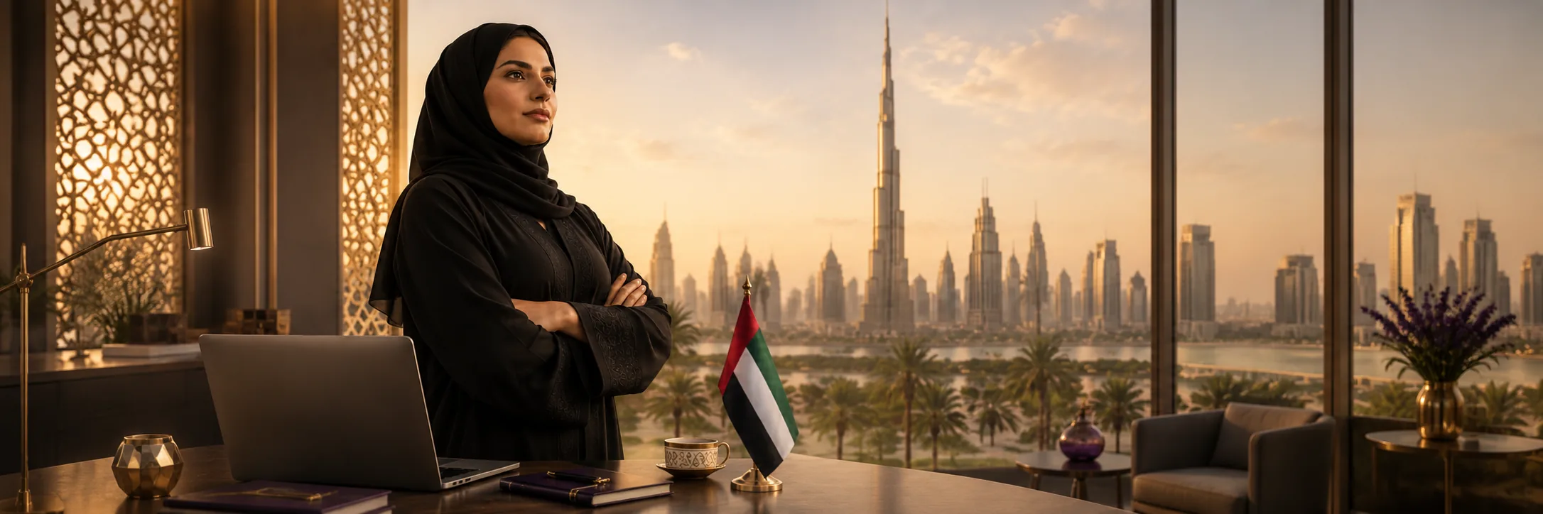 المرأة الإماراتية في ميدان القيادة والأعمال - مركز رواد العلم