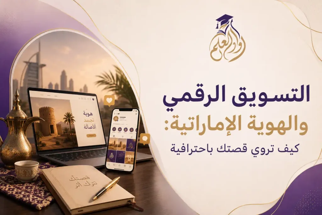 التسويق الرقمي والهوية الإماراتية: كيف تروي قصتك باحترافية