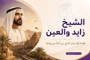 الشيخ زايد والعين: قصة الإنسان الذي بنى أمةً من واحة